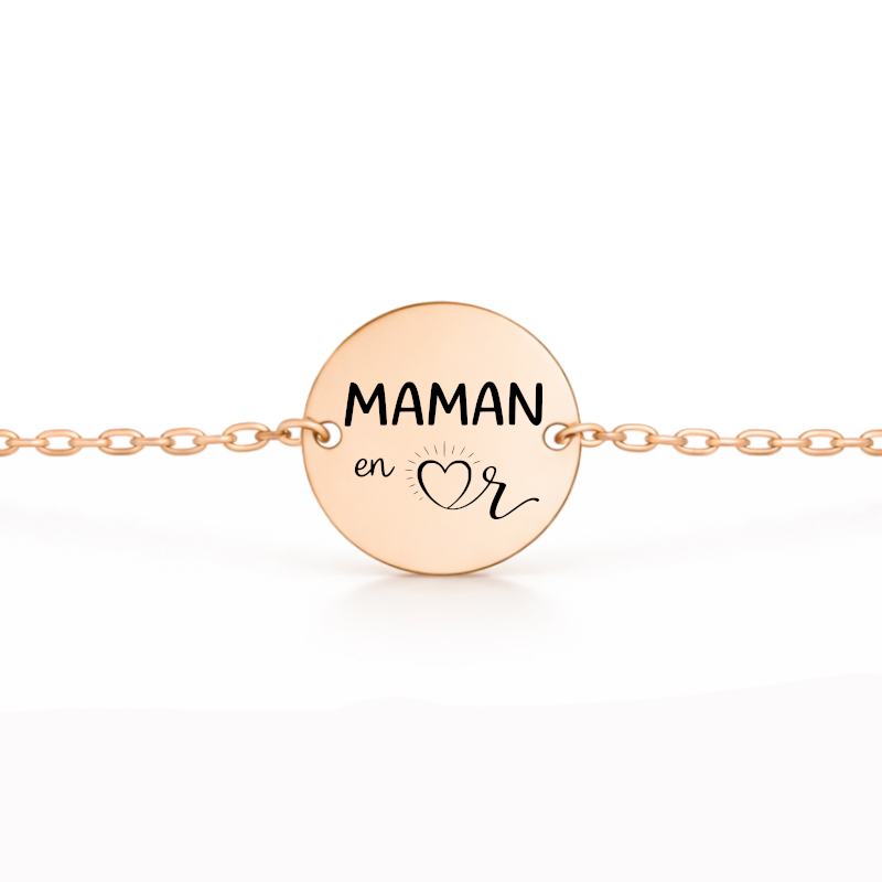 Bijou femme tendance bracelet message maman
