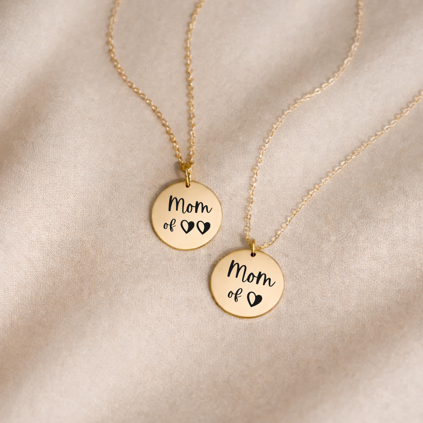 Collier Mom of maman acier inoxydable